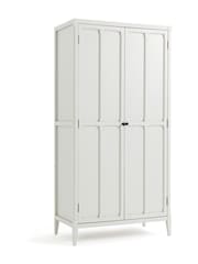 La Redoute Intérieurs White Eugénie 2-Door Wardrobe - Image 1 of 5