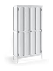 La Redoute Intérieurs White Eugénie 2-Door Wardrobe - Image 3 of 5