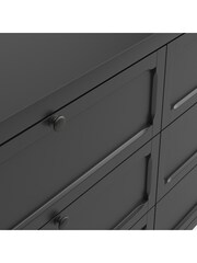 La Redoute Intérieurs Black Eugenie Chest of 6 Drawers - Image 5 of 5