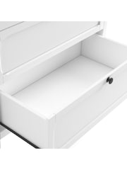 La Redoute Intérieurs White Eugenie Wooden Chest of 3 Drawers - Image 5 of 5