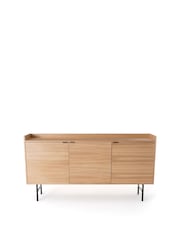 La Redoute Intérieurs Oak Volga 3-Door Sideboard - Image 2 of 5