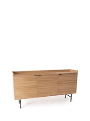 La Redoute Intérieurs Oak Volga 3-Door Sideboard - Image 3 of 5