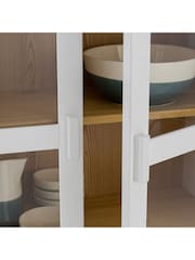 La Redoute Intérieurs White Alvina Solid Pine Dresser Cabinet - Image 4 of 5