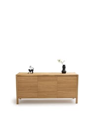La Redoute Intérieurs Oak Adelita 3-Door Sideboard - Image 2 of 5