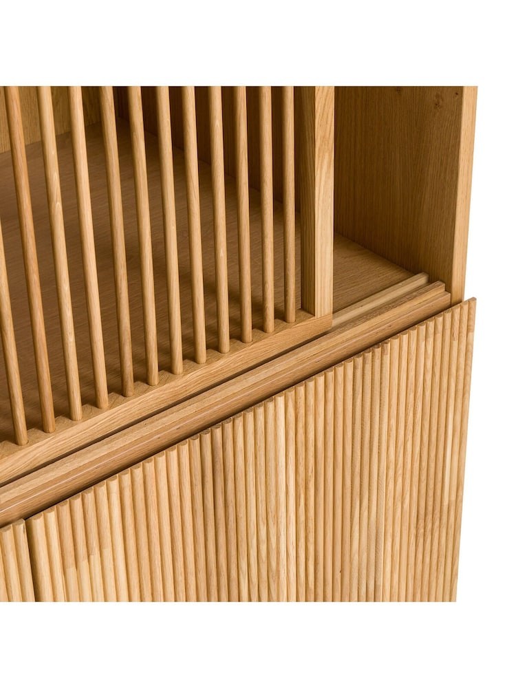 La Redoute Intérieurs Natural Bilbao Oak 6-Door Wardrobe - Image 6 of 6