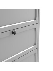 La Redoute Intérieurs Light Grey Eugenie Wooden Chest of 3 Drawers - Image 5 of 5