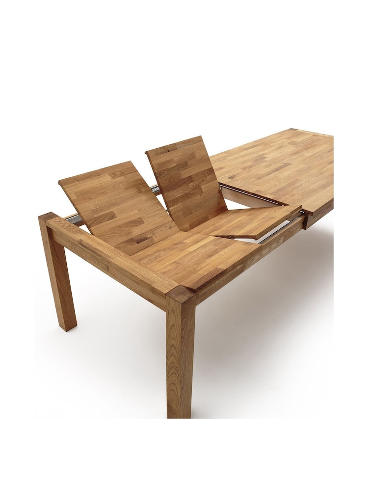 La Redoute Intérieurs Oak Adelita Extendable 6 to 12 Seater Dining Table - Image 6 of 6