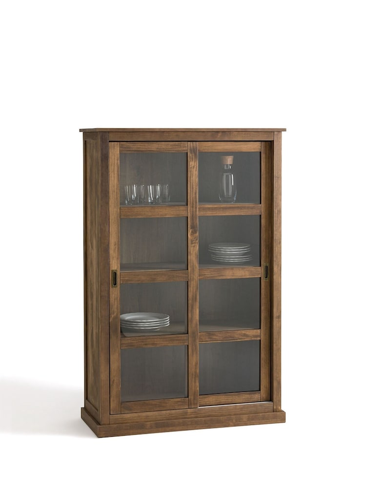 La Redoute Intérieurs Brown Lunja Solid Pine Low Sideboard - Image 2 of 5