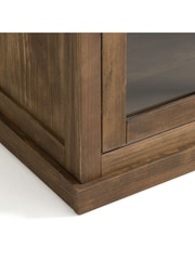 La Redoute Intérieurs Brown Lunja Solid Pine Low Sideboard - Image 4 of 5