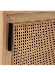 La Redoute Intérieurs Oak Waska Oak & Rattan Sideboard - Image 5 of 5