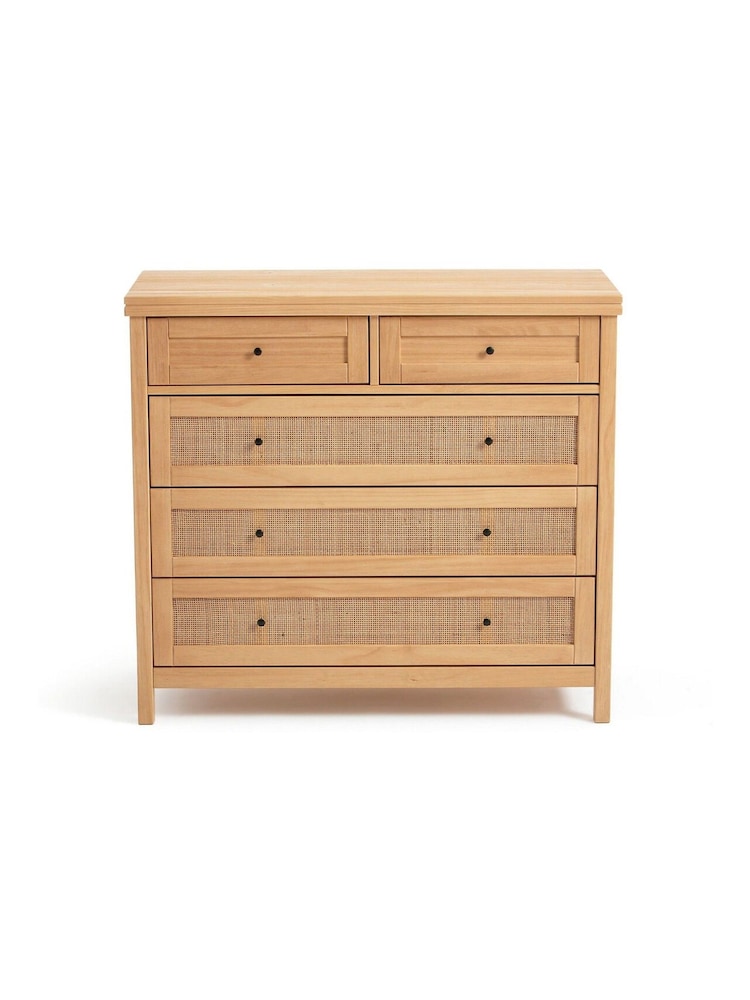 La Redoute Intérieurs Natural Gabin Chest of 5 Drawers - Image 2 of 6