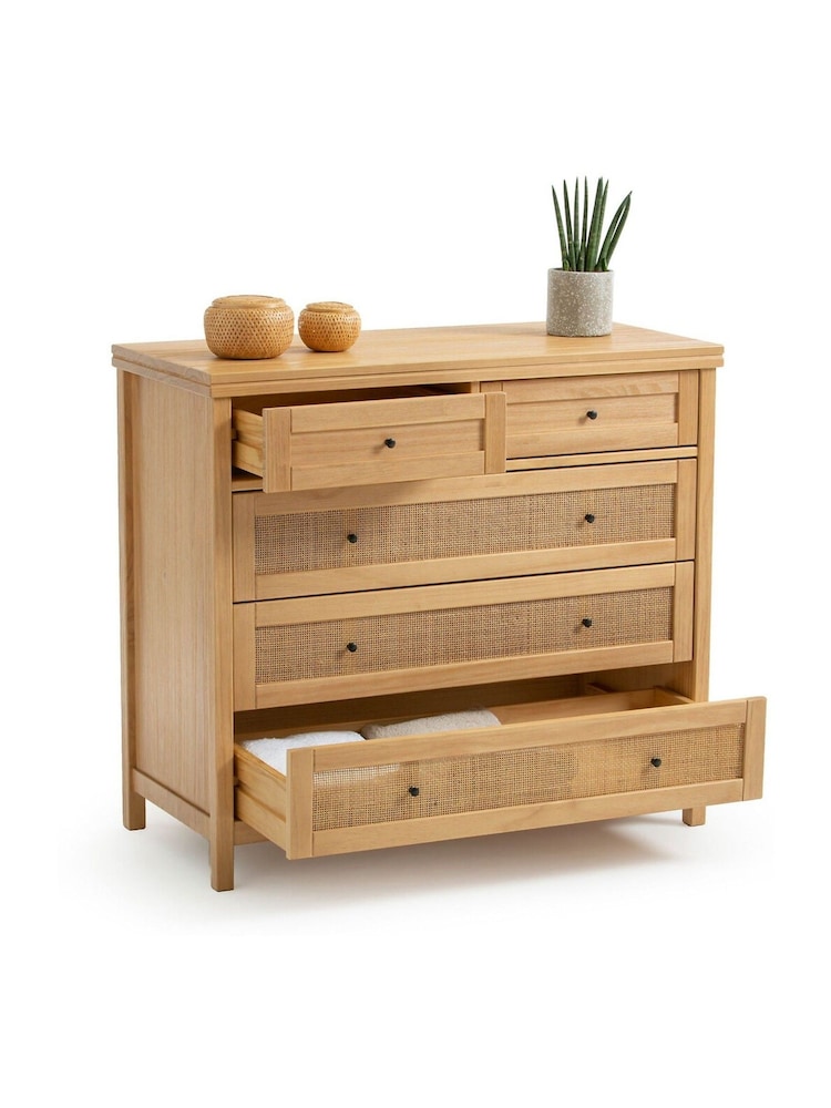 La Redoute Intérieurs Natural Gabin Chest of 5 Drawers - Image 6 of 6