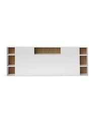 La Redoute Intérieurs White Biface XL Headboard with Storage - Image 2 of 4