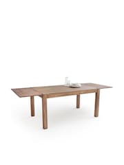 La Redoute Intérieurs Brown Lunja Extendable 6 to 8 Seater Dining Table - Image 4 of 6