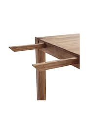 La Redoute Intérieurs Brown Lunja Extendable 6 to 8 Seater Dining Table - Image 5 of 6