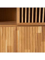 La Redoute Intérieurs Oak Bilbao Oak Storage Bookcase - Image 5 of 6