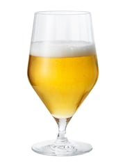 Georg Jensen Set of 6 Clear Bernadotte Beer Glass Beer Glasses - Image 2 of 6
