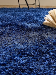 Origin Rug Collection. Blue Chicago Soft Shaggy Rug - Image 2 of 4