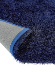 Origin Rug Collection. Blue Chicago Soft Shaggy Rug - Image 4 of 4
