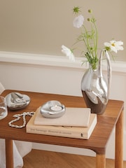 Georg Jensen Silver Heart Candle Tea Light Holders - Image 1 of 2