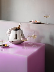 Georg Jensen Set of 2 Clear Sky Cocktail Coupe Glasses Cocktail Glasses - Image 1 of 4