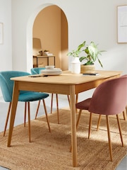 La Redoute Intérieurs Oak Biface Veneer 4 to 10 Seater Extendable Table - Image 1 of 4