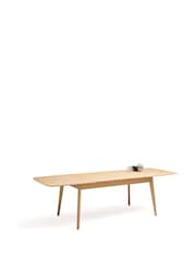 La Redoute Intérieurs Oak Biface Veneer 4 to 10 Seater Extendable Table - Image 4 of 4