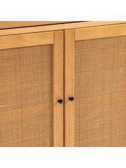 La Redoute Intérieurs Natural Gabin Solid Pine & Cane Sideboard - Image 5 of 5