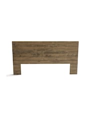 La Redoute Intérieurs Brown Lunja Brushed Solid Pine King Headboard - Image 1 of 4