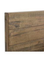 La Redoute Intérieurs Brown Lunja Brushed Solid Pine King Headboard - Image 3 of 4