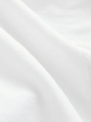 White Linen Rich Boy Shorts - Image 4 of 5