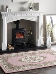 Origin Rug Collection. Pink Shensi Wool Rug - Image 1 of 6