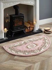 Origin Rug Collection. Pink Shensi Wool Rug - Image 2 of 6