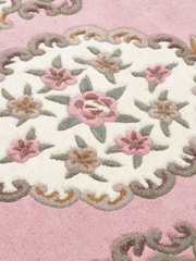 Origin Rug Collection. Pink Shensi Wool Rug - Image 4 of 6