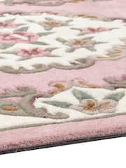 Origin Rug Collection. Pink Shensi Wool Rug - Image 5 of 6