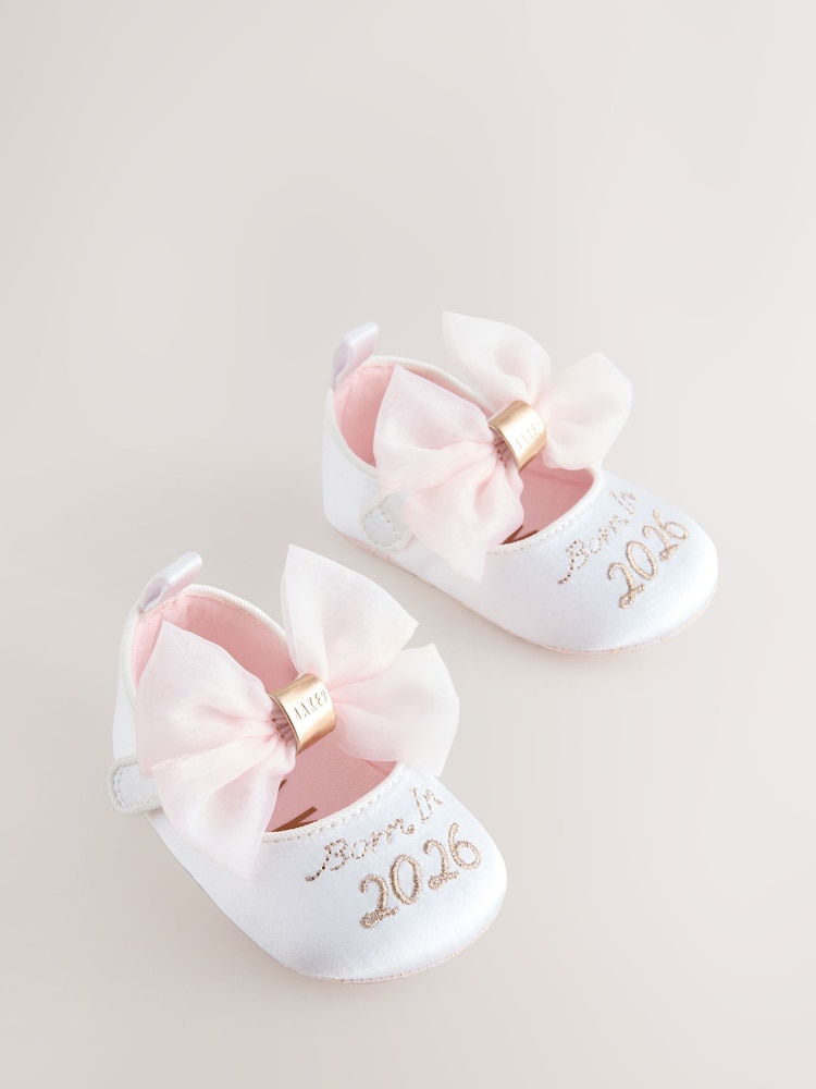Baker by Ted Baker Baby Girls Born in 2026 Mary Jane Padders Shoes - Image 1 of 6