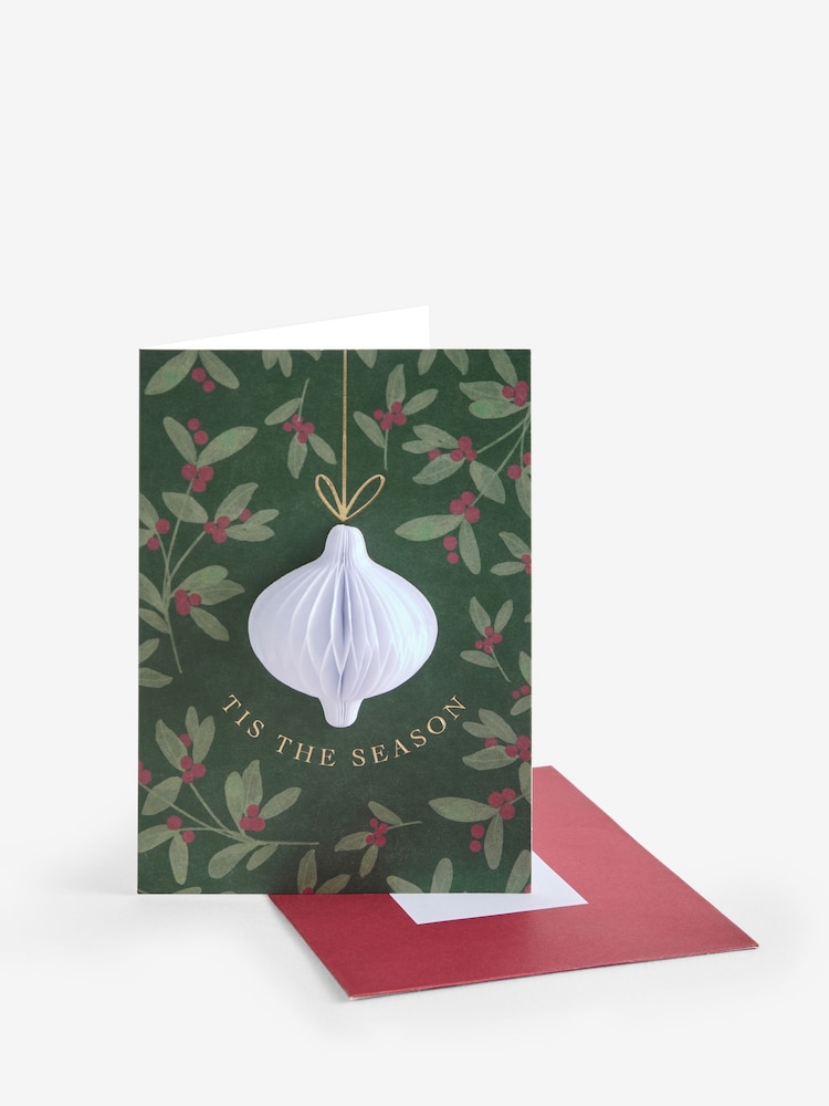 Honeycomb Berries Luxury 6 Pack Christmas Cards - Image 3 of 3