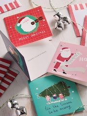 Character Santa 30 Pack Christmas Cards - Image 2 of 3