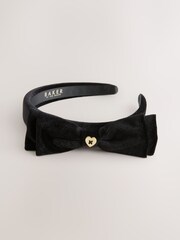 Черный - Baker by Ted Baker Girls Back to School Three Piece Multipack Headband - Изображение 2 из 6