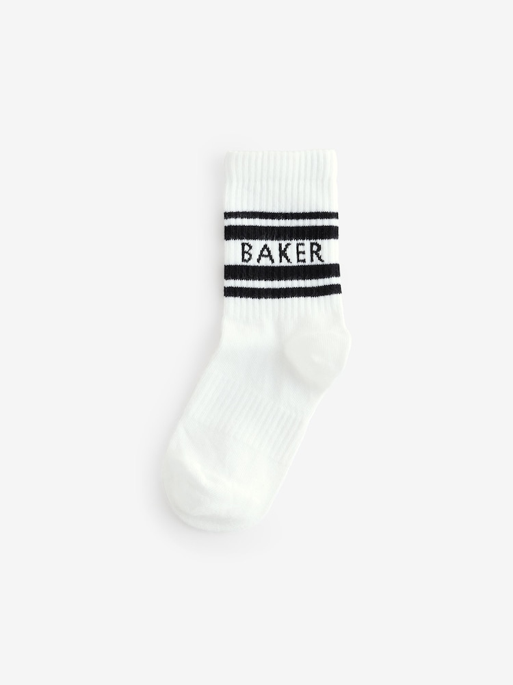 Mehrfarbig - Baker by Ted Baker Girls Socks 3 Pack - Bild 2 von 6