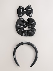 Baker by Ted Baker Girls Scuba Diamanté Bow Headband 3 Piece Set - Image 2 of 8