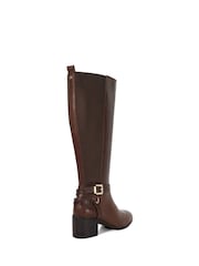 Dune London Brown Tilburies Calf Boots - Image 3 of 5