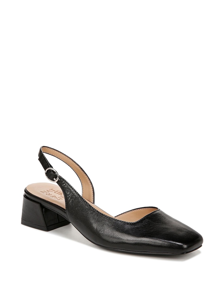 Naturalizer Jayla Wide Fit Black Slingbacks - Image 3 of 7