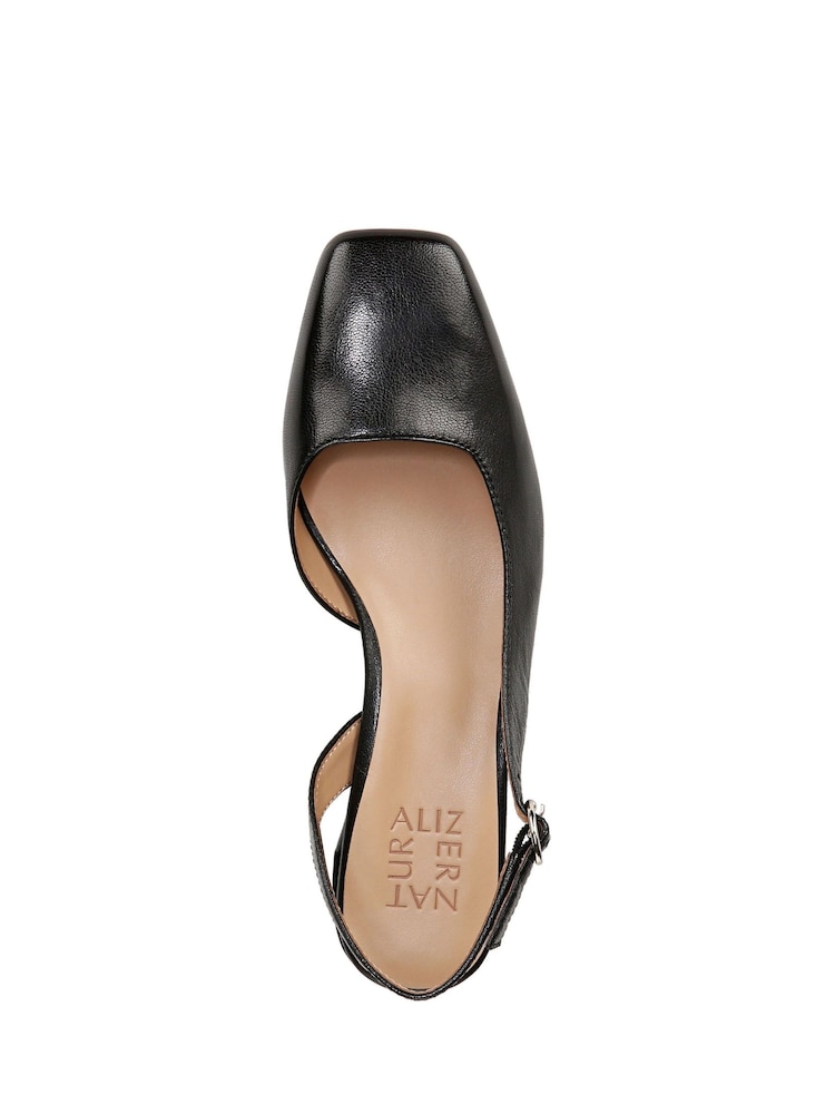Naturalizer Jayla Wide Fit Black Slingbacks - Image 6 of 7