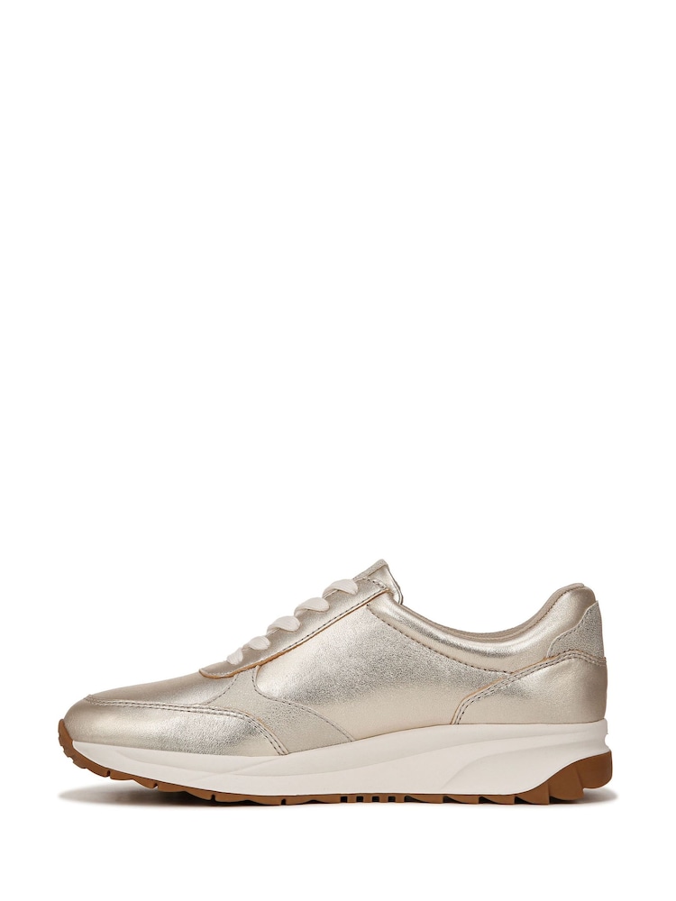 Naturalizer Gold Shay Wide Fit Lace-Up Trainers - Image 2 of 7