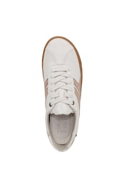 Белый - Naturalizer Medina Wide Fit Lace-Up Trainers - Image 7 of 7