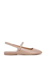 Naturalizer Silver Connie Wide Fit Slingback Shoes - Image 1 of 6