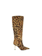 Dune London Animal Solara Knee High Boots - Image 4 of 6