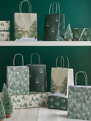 Alpine Forest Christmas 6 Pack Gift Bags - Image 1 of 3