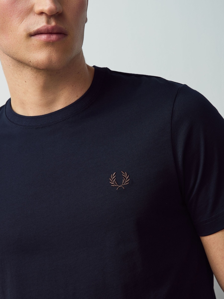 Fred Perry Crew Neck T-Shirt - Image 4 of 6